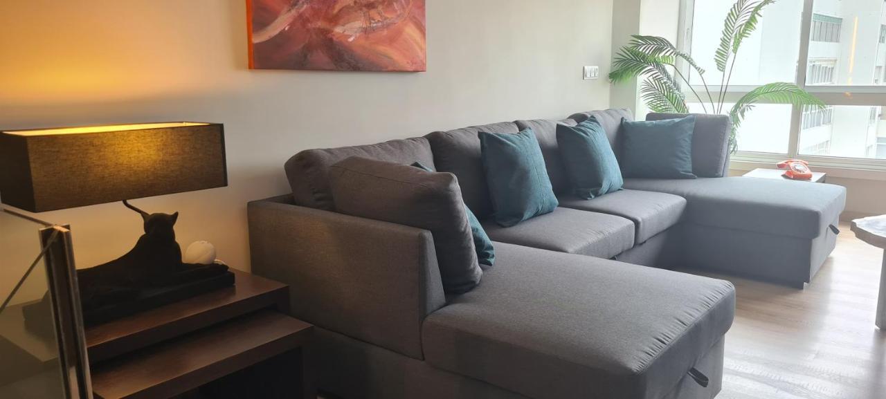 Duplex Centrico Con Vistas Al Mar Leilighet Vigo Eksteriør bilde