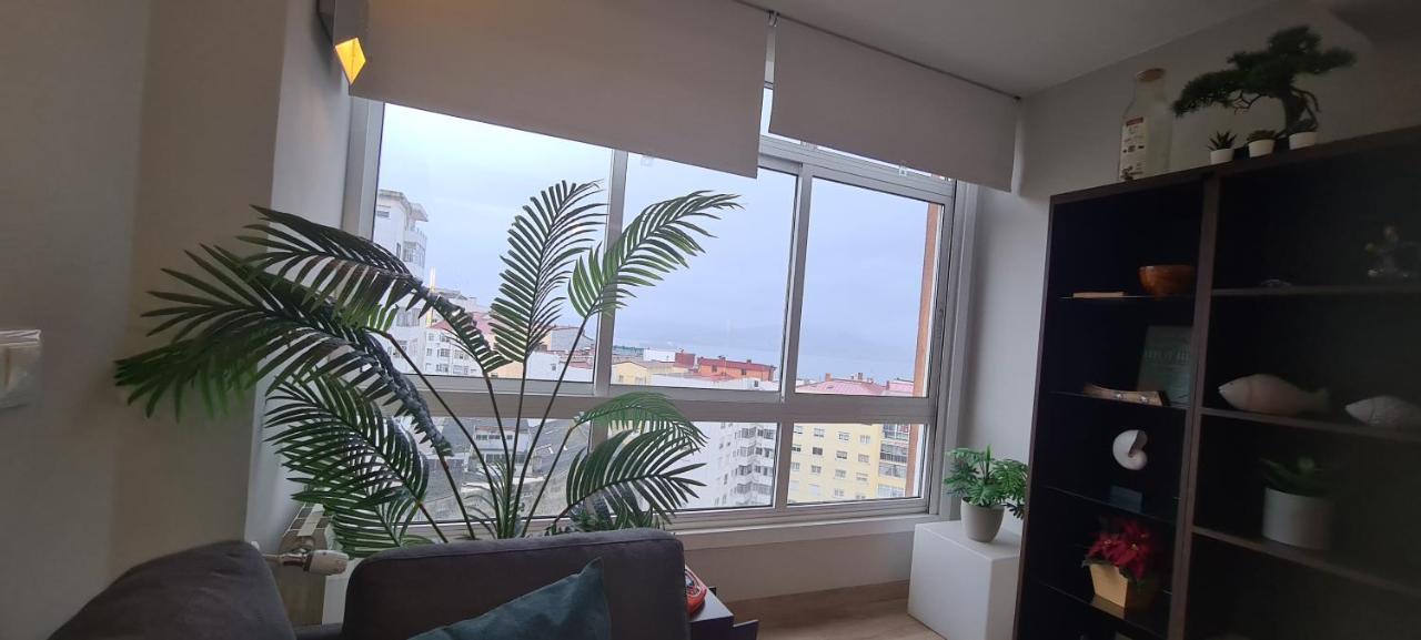 Duplex Centrico Con Vistas Al Mar Leilighet Vigo Eksteriør bilde